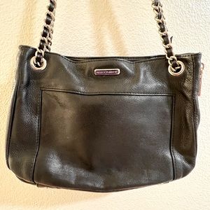 Rebecca Minkoff black leather purse
